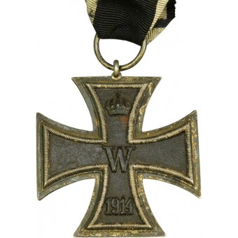 Imperial 1914 fer allemande classe croix seconde S marqué. Espenlaub militaria