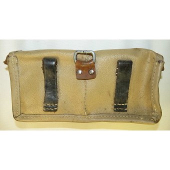 Artificial leather/ oilcloth ros 1944 dated, minty mag pouch for G43/K43 (Karabiner 43). Espenlaub militaria