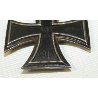 Eisernes Kreuz 1 Klasse 1914. Croix de fer de première classe, 800 marquée. Espenlaub militaria