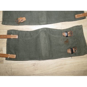 German M 43 soldiers gaiters. Mint. Espenlaub militaria