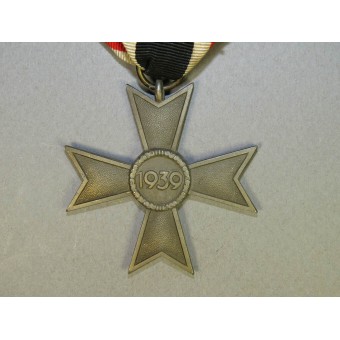 Kriegsverdienstkreuz 1939 sin espadas. Guerra Mérito pase de Gustaw Brehmer. Espenlaub militaria