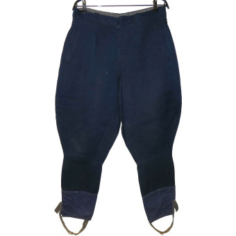 M 35 Soviet NCOs or militia blue trousers without piping for  peace time.. Espenlaub militaria