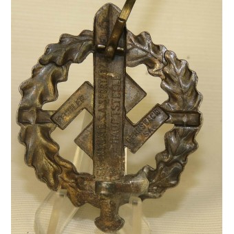 SA Sportabzeichen -Bronze, marqué EIGENTUM d.S.A. SPORTABZ.-Hauptstelle Fechler Bernbach / SA. Espenlaub militaria