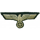 Wehrmacht Heer, värnpliktig eller underofficer privat köpt bröst örn