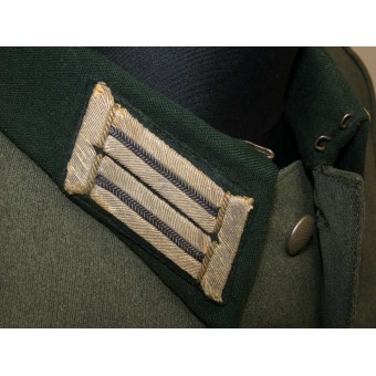 Wehrmacht Heer Feldbluse Waffenrock für Hauptmann der Transporttruppen. Espenlaub militaria