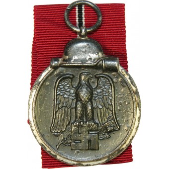 Medaille Gefrorenes Fleisch, Ost-Medaille, Winterschlacht im Osten Medaille, markiert 18. Espenlaub militaria