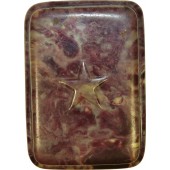 Soap celluloid box with star on the lid, RKKA.