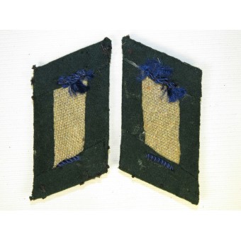 Early Wehrmacht collar tabs for medical personal. Espenlaub militaria