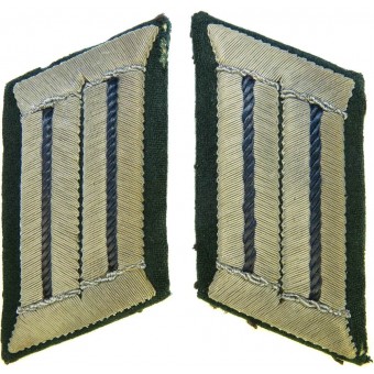 Pattes de col de la Wehrmacht ancienne pour le personnel médical. Espenlaub militaria