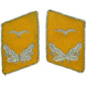 Luftwaffen luutnantin kauluslaatat