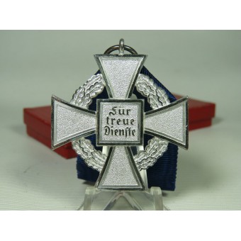 25-Year Faithful Service Cross 2nd class, boxed -  Zimmermann.. Espenlaub militaria