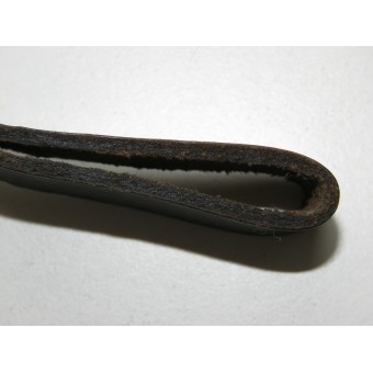 Black leather SS/NSKK daggers belt loop. Espenlaub militaria
