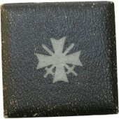 Custodia per KVK1 con spade- Kriegsverdienstkreuz