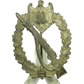 Infanterie Sturmabzeichen hopeaa, CW-merkitty.