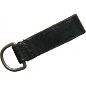 Black leather SS/NSKK daggers belt loop