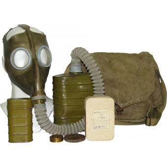BN-T4 RKKA gasmask pre war issue. Completed set. Rare.. Espenlaub militaria
