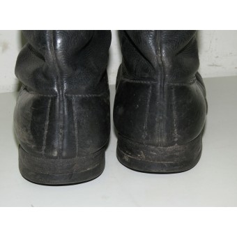 Soviet Pre war long leather boots. Espenlaub militaria