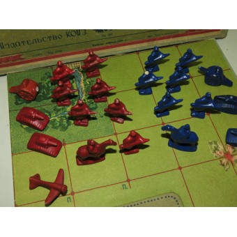 Soviet Russia table military tactical game Reds and Blues, year of issue 1941. Espenlaub militaria