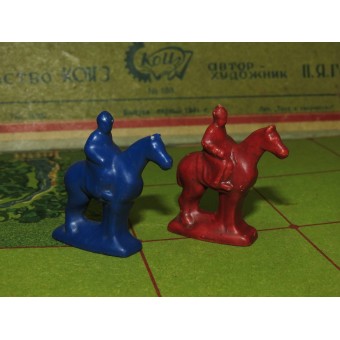 Sovjetryssland bordsmilitära taktiska spel Reds and Blues, utfärdande år 1941. Espenlaub militaria
