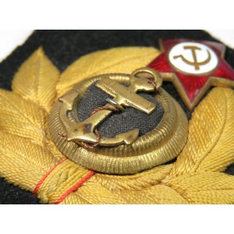 WW2 Sovietica comando della marina personale wreath- coccarda. Espenlaub militaria