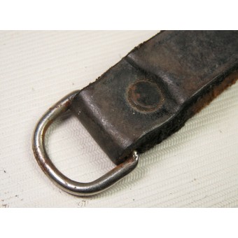 SA dagas bucle de cinturón - cuero marrón. Espenlaub militaria