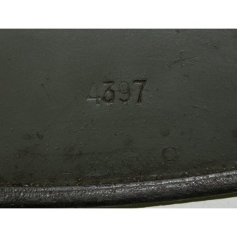 Каска м35 для войск SS-VT или SS-TV  с двумя декалями. Espenlaub militaria
