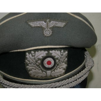 Wehrmacht Heer infanterie visière chapeau, réaménagées à « broyeur ».. Espenlaub militaria