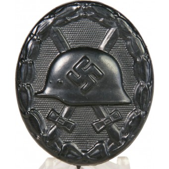 Clase negro de la insignia de la herida, 1939. menta.. Espenlaub militaria