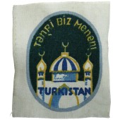 Escudo de la Legión del Turkestán del 3er Reich para Voluntarios Extranjeros