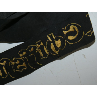 Лента на бескозырку Кригсмарине 1 Schiffsstammabteilung der Ostsee 1. Espenlaub militaria