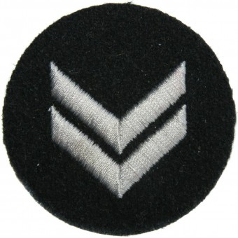 Marine HJ-Oberrottenführer or DJ Oberhordenführer sleeve rank insignia. Espenlaub militaria