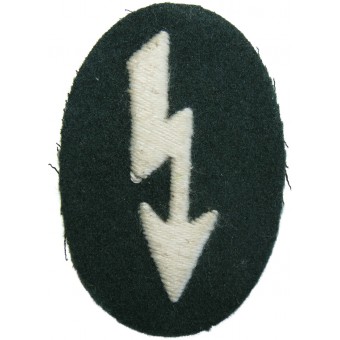 Wehrmachts signaler i infanteriförbandets ärmmärke. Espenlaub militaria
