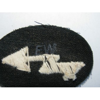 Wehrmachts signals sleeve patch in the infantry unit. Espenlaub militaria