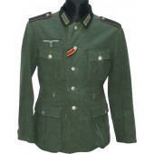 M36 enlisted personnel tunic for Panzerjäger of the Wehrmacht
