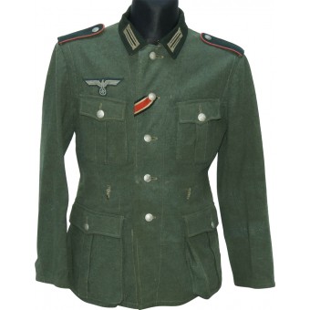 M36 enlisted personnel tunic for Panzerjäger of the Wehrmacht. Espenlaub militaria