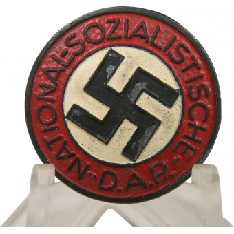 Nsdap parteiabzeichen m 1/92 rzm. NSDAP: n jäsenmerkki. Carl Wild. Espenlaub militaria