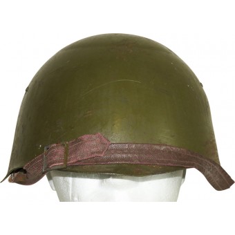 Sovjet WW2 Helm SSH-39. Gemaakt in geblokkeerde Leningrad. Bijzonder.. Espenlaub militaria