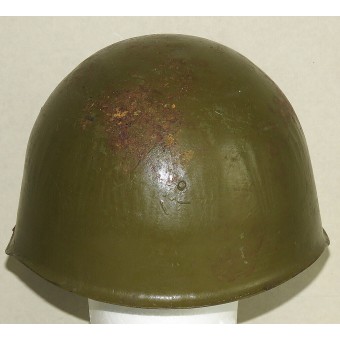 Ssh-39 helmet soviétique WW2. Made in Leningrad soumis à un blocus. Rare.. Espenlaub militaria