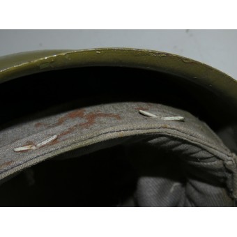 Soviet WW2  helmet ssh-39. Made in blockaded Leningrad. Rare.. Espenlaub militaria