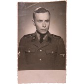 Foto di un volontario SS lettone della 15a o 19a divisione
