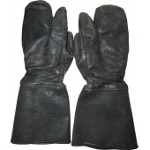 Leather gloves, winter,  Red Army armored troops