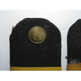 Las correas de hombro M 1943 para una Starshina de 1er Grado de la Flota del Norte. Espenlaub militaria