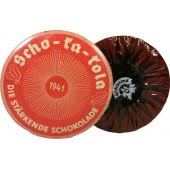 Scho-ka-kola chocolate for German army 1941. Near mint!
