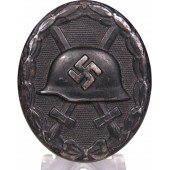 1939 Wound badge in zwart. Staal