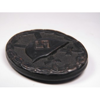 1939 Wound badge in black. Steel. Espenlaub militaria