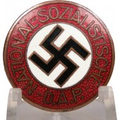 An early badge of the Nazi Party, before 1934, "25" - Rudolf Reiling