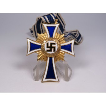Ehrenkreuz der Deutschen Mutter en or. Août G. Tham Gablonz. Espenlaub militaria