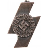 Miniatuur badge, 20 mm voor sportieve prestaties van Deutsche Jungfolk