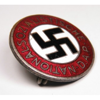 NSDAP miembro de placa Deschler & Sohn München GES.GESCH. Espenlaub militaria