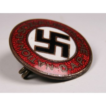 Uno de los primeros números de la tarjeta de identificación miembro del partido NSDAP. GES.GESCH. Espenlaub militaria